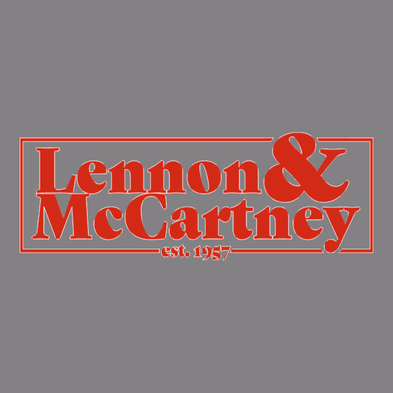 Lennon & Mccartney Classic Heavyweight Hoodie by PixelFlow | Teevron