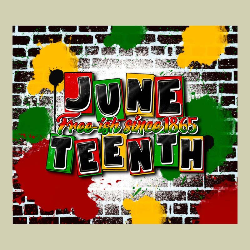 Juneteenth Free Ish Since 1865 Heavy Core Tee by CowGirlArtShop | Teevron