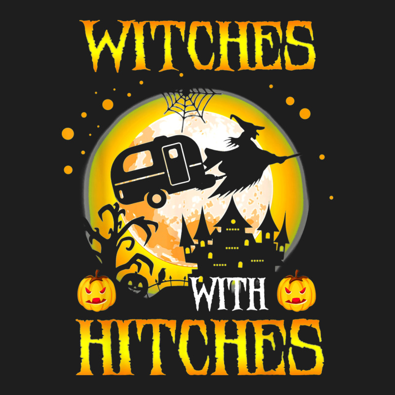 Witches With Hitches Funny Halloween Costume Gift Heavyweight Hoodie by PixelFlow | Teevron