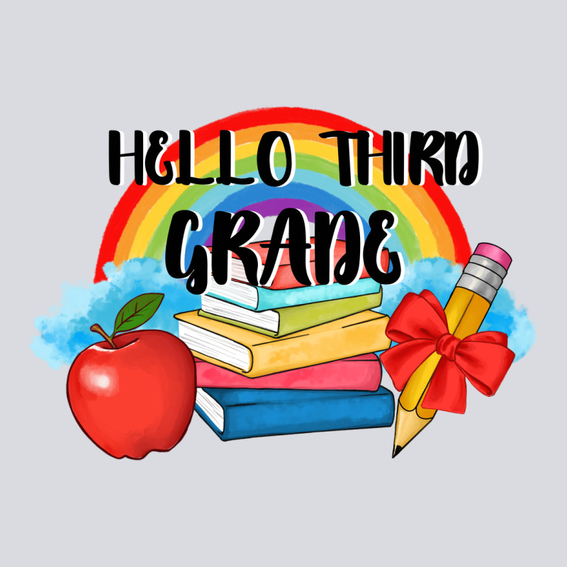 Back To School Hello Third Grade 3200x2400 Zipper Hoodie by AdoDesignShop | Teevron
