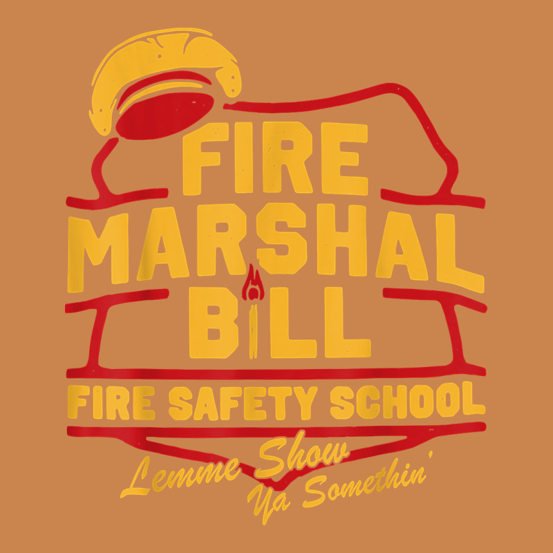 Fire Marshal Bill Fire Safety School Funny Firefighter T Shirt Heavyweight Hoodie by PixelFlow | Teevron