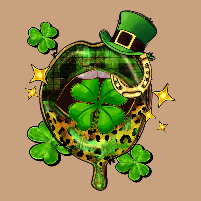St. Patrick's Day Lip Vintage Tee by FaDigitalArtStudio | Teevron