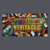 Hispanic Heritage License Plate Vintage Hoodie | Teevron