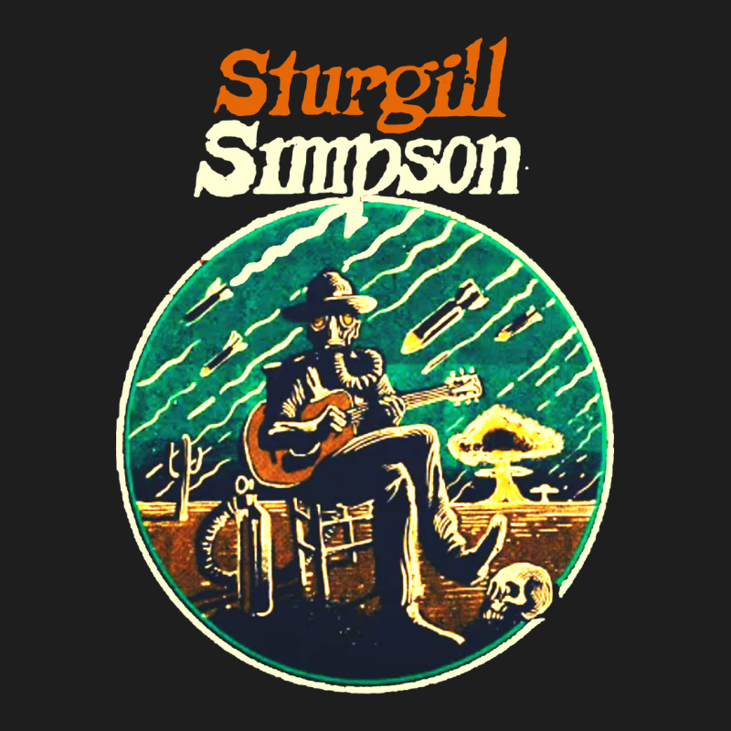Sturgill Simpson Retro Heavyweight Hoodie by SnappyArt | Teevron