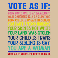 Vote As If Your Life Depends On It Human Rights Heavyweight Hoodie | Teevron