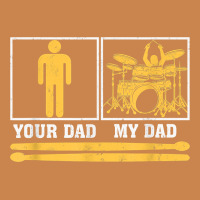 Mens My Dad Is A Drummer Your Dad Not Drum Player Father's Day T Shirt Heavyweight Hoodie | Teevron