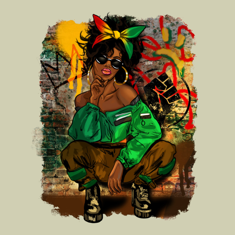 Juneteenth Black Woman Fashion Girl Heavy Core Tee by CowGirlArtShop | Teevron