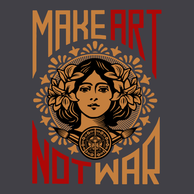 Make Art Not War Symbol Heavyweight Hoodie by FloraArt | Teevron