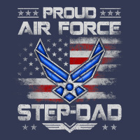 Proud Air Force Step Dad Veteran Vintage Flag Veterans Day T Shirt Heavyweight Hoodie | Teevron