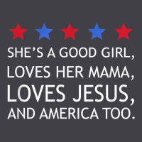She's A Good Girl, She's Loves Her Mama, Loves Jesus T Shirt Heavyweight Hoodie | Teevron