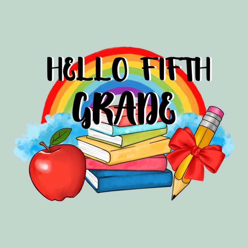Back To School Hello Fifth Grade 3200x2400 Zipper Hoodie by AdoDesignShop | Teevron