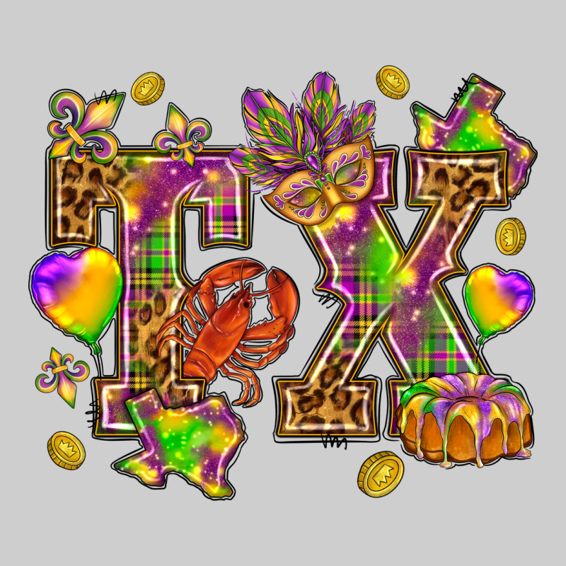 Texas Mardi Gras Premium Tee by HowdyJamesFarm | Teevron