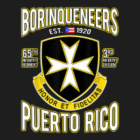Borinqueneers Puerto Rico Flag Honor Et Fidelitas Heavyweight Hoodie | Teevron