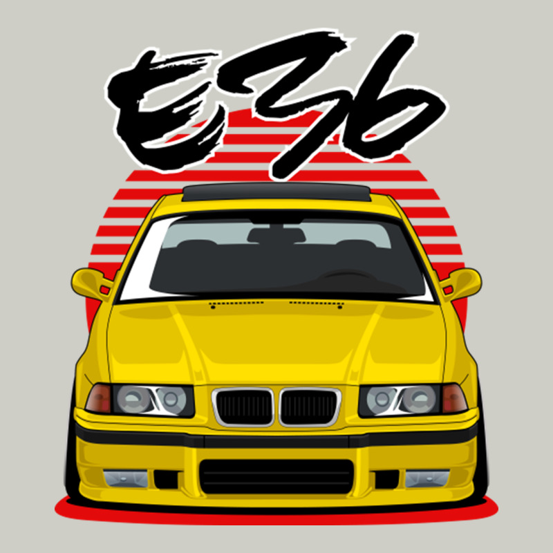Yellow E36 Heavyweight Hoodie by ArtMosaic | Teevron