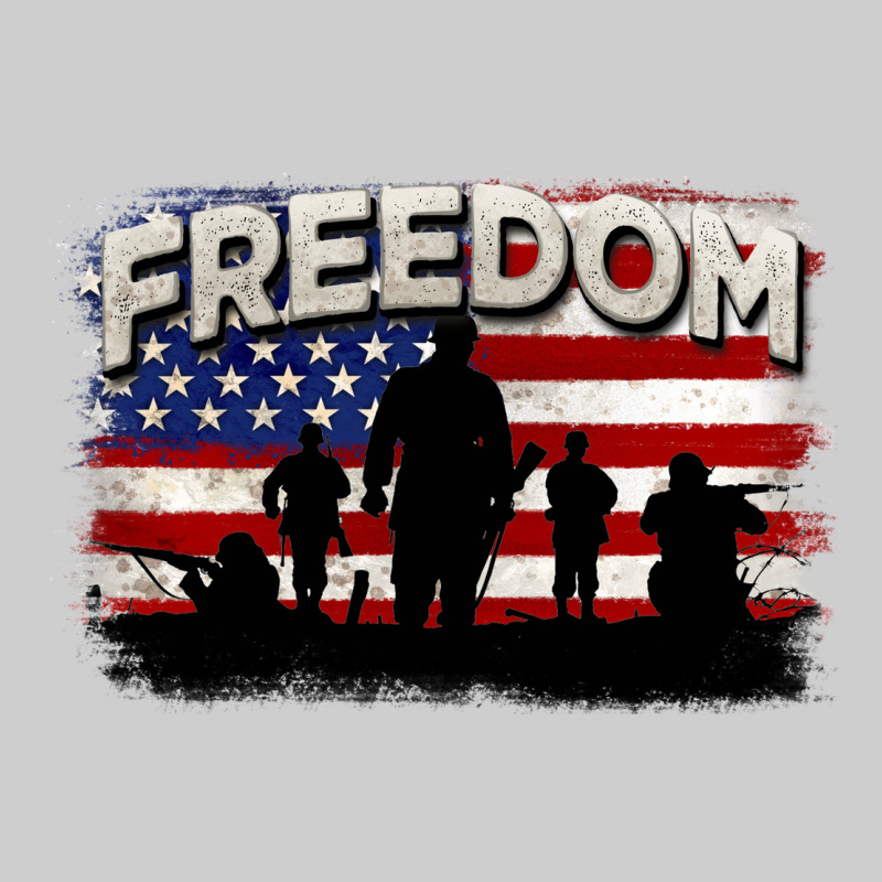 Freedom 4th Of July Premium Tee by CowGirlArtShop | Teevron