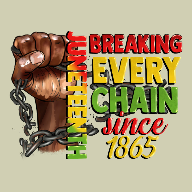 Juneteenth Breaking Every Chain Since 1865 Heavy Core Tee by CowGirlArtShop | Teevron