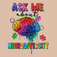 Ask Me About Neurodiversity Urban Heavy Tee | Teevron