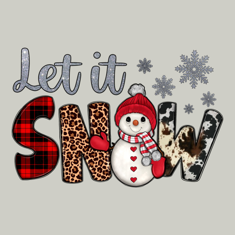 Let It Snow Snowman Heavyweight Hoodie by JahusDesignShop | Teevron