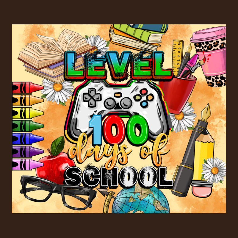 Level 100 Days Of School Heavy Core Tee by CowGirlArtShop | Teevron