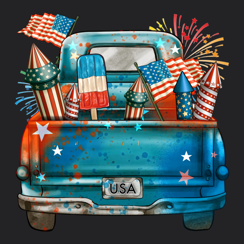 Customize Usa Truck Vintage Tee by FaDigitalArtStudio | Teevron