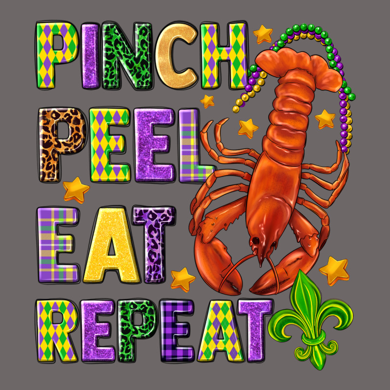 Pinch Peel Eat Repeat Crawfish Classic Tee by HowdyJamesFarm | Teevron