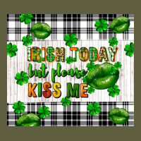 Irish Today But Please Kiss Me St. Patricks Day Vintage Tee | Teevron