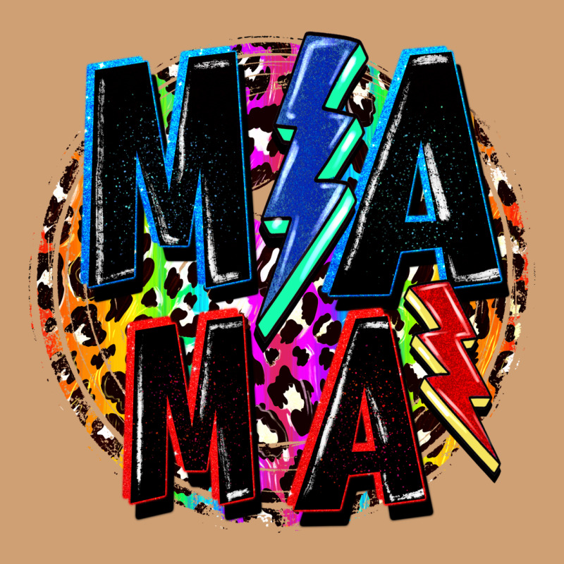 Mama Lightning Bolts Mother's Day Vintage Tee by FaDigitalArtStudio | Teevron