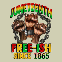 Juneteenth Free Ish Since 1865 Heavy Core Tee | Teevron