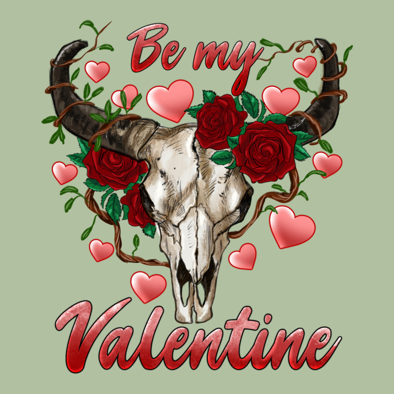 Be My Valentine Bull Skull Urban Hoodie by RanaPortraitStore | Teevron