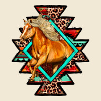 Aztec Symbol White Horse Ladies Tee | Teevron