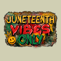 Juneteenth Vibes Only Heavy Core Tee | Teevron