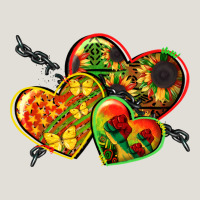 Juneteenth Hearts Heavy Core Tee | Teevron