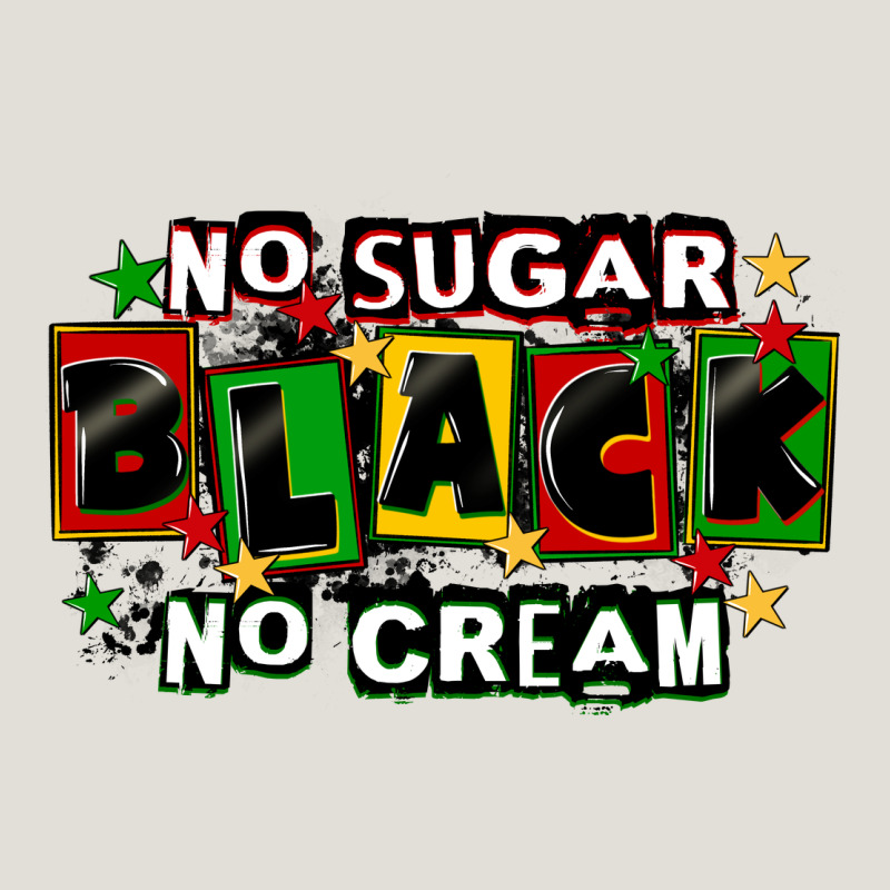 No Sugar No Cream Black Heavy Core Tee by CowGirlArtShop | Teevron
