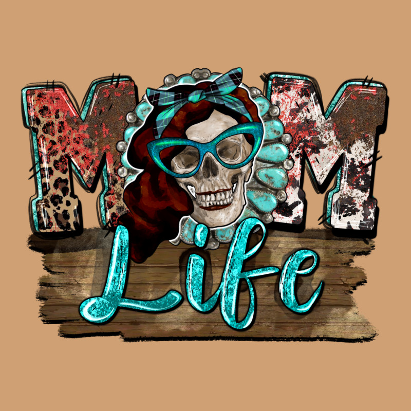 Mom Life Skull Mother's Day Vintage Tee by FaDigitalArtStudio | Teevron