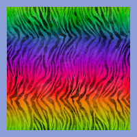 Colorful Tiger Seamless Pattern Long Sleeve Tee | Teevron
