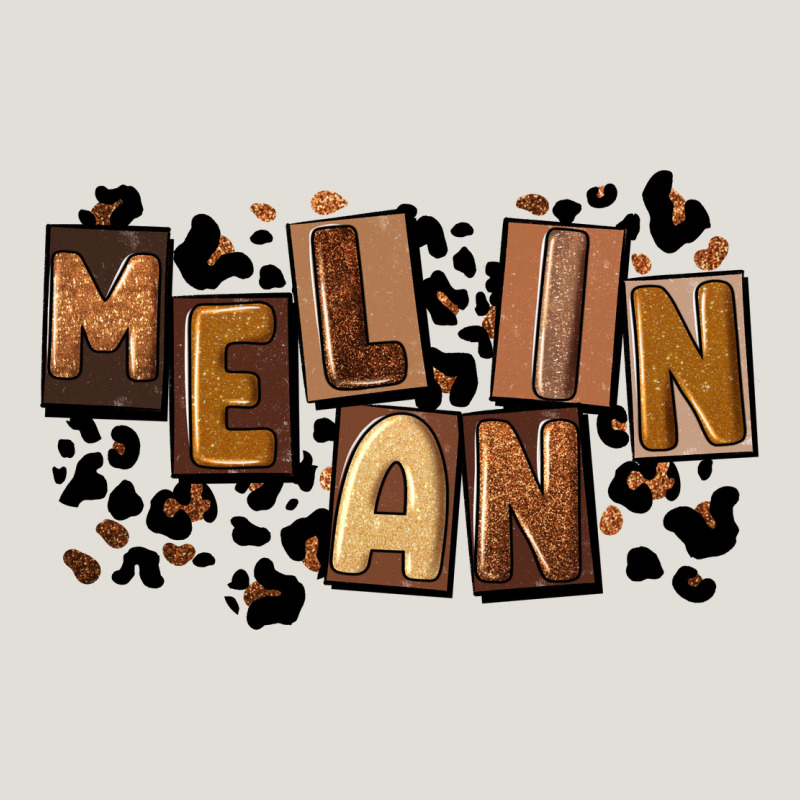Melanin With Leopard Heavy Core Tee by CowGirlArtShop | Teevron