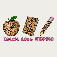 Teach Love Inspire Leopard Zipper Hoodie | Teevron