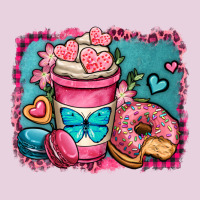 Valentines Day Coffee Cup And Sweets Ladies Tee | Teevron