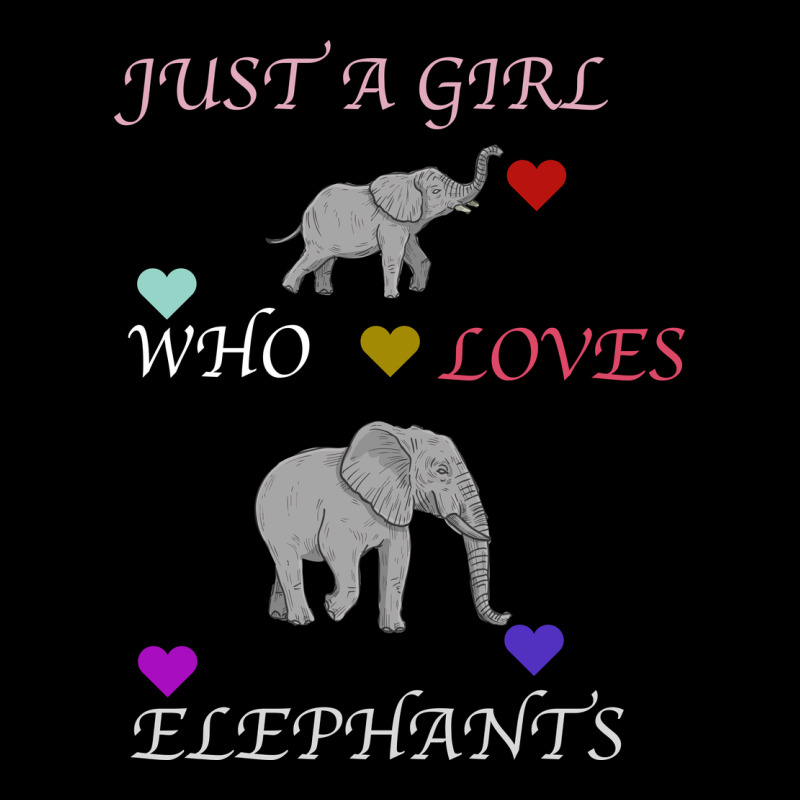 Just A Girl Who Loves Elephants Long Sleeve Tee by Bettercallsaul | Teevron