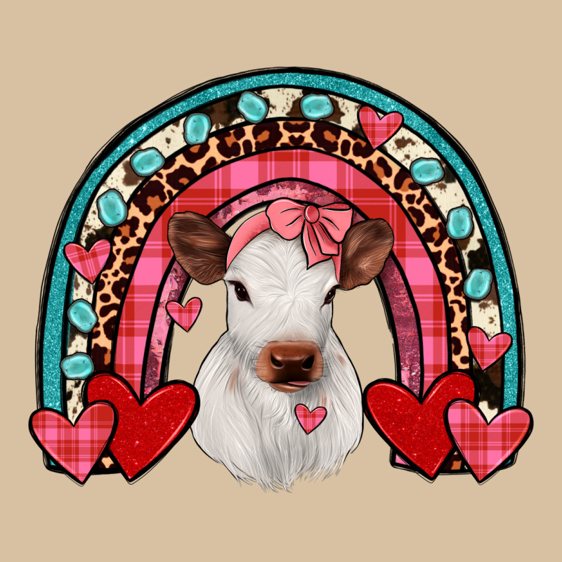 Valentines Heifer Rainbow Heavyweight Hoodie by JahusDesignShop | Teevron