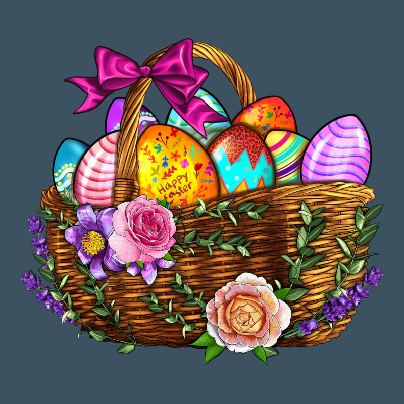 Easter Eggs Hamper Urban Heavy Tee by BundleAndBundleShop | Teevron