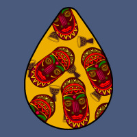 African Masks Teardrop  5 Vintage Hoodie | Teevron