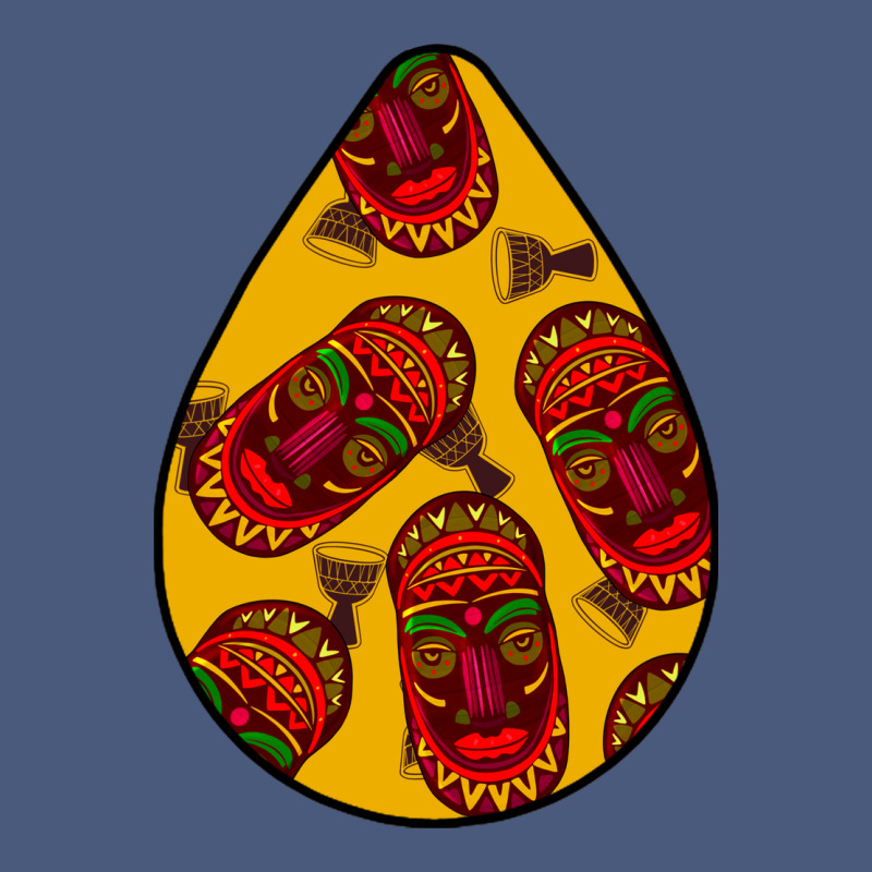 African Masks Teardrop  5 Vintage Hoodie by BundleAndBundleShop | Teevron