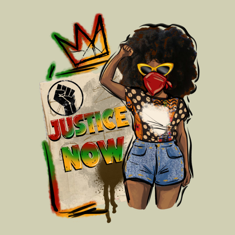 Juneteenth Justice Now Heavy Core Tee by CowGirlArtShop | Teevron