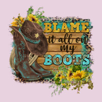 Blame It All On My Boots Ladies Tee | Teevron