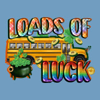 Loads Of Luck With School Bus St. Patrick's Day Urban Heavy Tee | Teevron