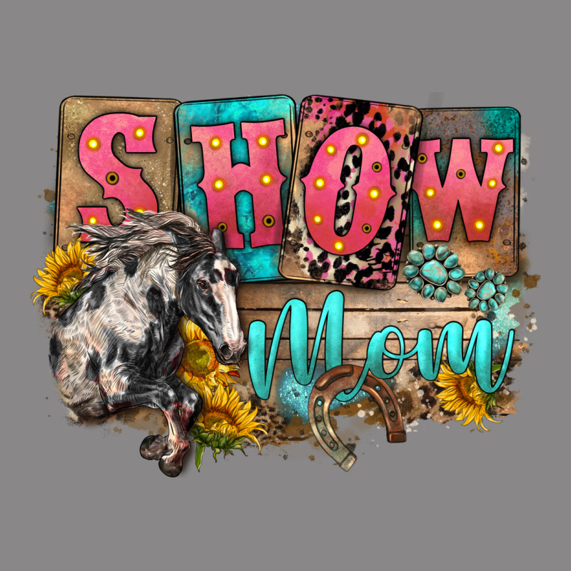Show Mom Horse Mother's Day Vintage Tee by FaDigitalArtStudio | Teevron