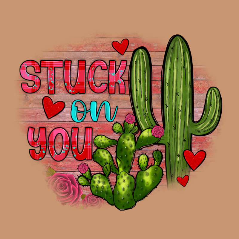 Stuck On You Cactus Heavyweight Hoodie by JahusDesignShop | Teevron