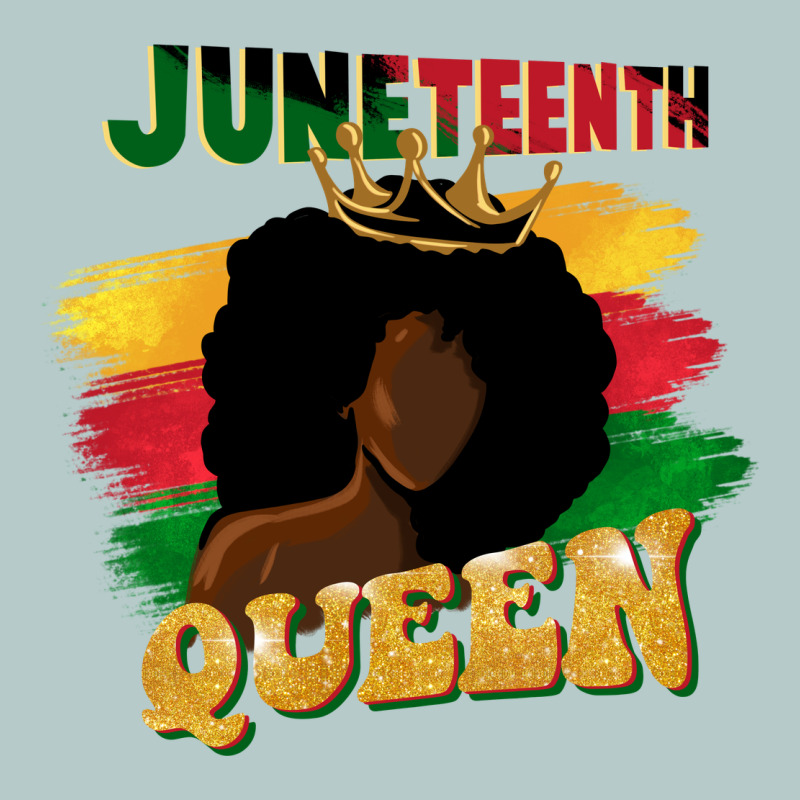 Juneteenth Queen Black Woman Afro Queen Heavy Core Tee by CowGirlArtShop | Teevron