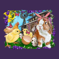 Easter Farm Chicks And Bunny Premium Hoodie | Teevron